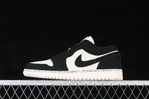 All categories Air Jordan Jordan series basketball shoes Air Jordan 1 Low Air Jordan 1 Low AJ1 Joe 1 black powder low-top basketball shoes DC0774-003
